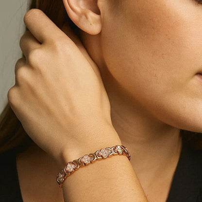 Women's Ultra Strength Copper Magnetic Bracelet (Selene)