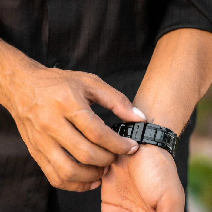 Titanium Magnetic Bracelet for Men (Black)