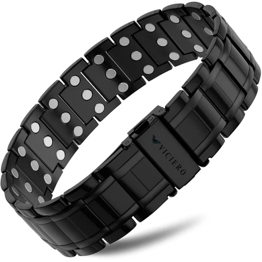 Titanium Magnetic Bracelet for Men (Black)